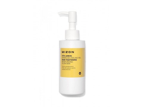 Mizon valomasis veido odos šveitiklis - gelis Vita Lemon Sparkling Peeling Gel 145g Mizon valomasis veido odos šveitiklis - gelis Vita Lemon Sparkling Peeling Gel 145g